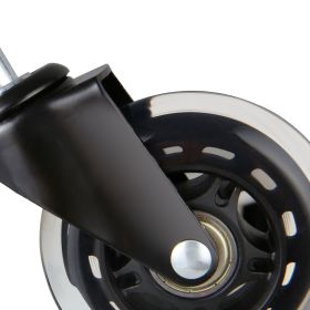 Office Chair Wheels, Set of 5, 3 inch Caster Wheels Replacement for Hardwood Floors and Carpet
