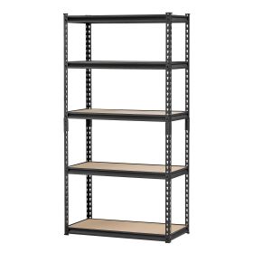 Storage Shelves, 2000 lbs, 5 Tier Garage Storage Shelving, 16" D x 32" W x 62.8" H Adjustable Metal Shelves for Garage Shelves Utility Rack Shelf